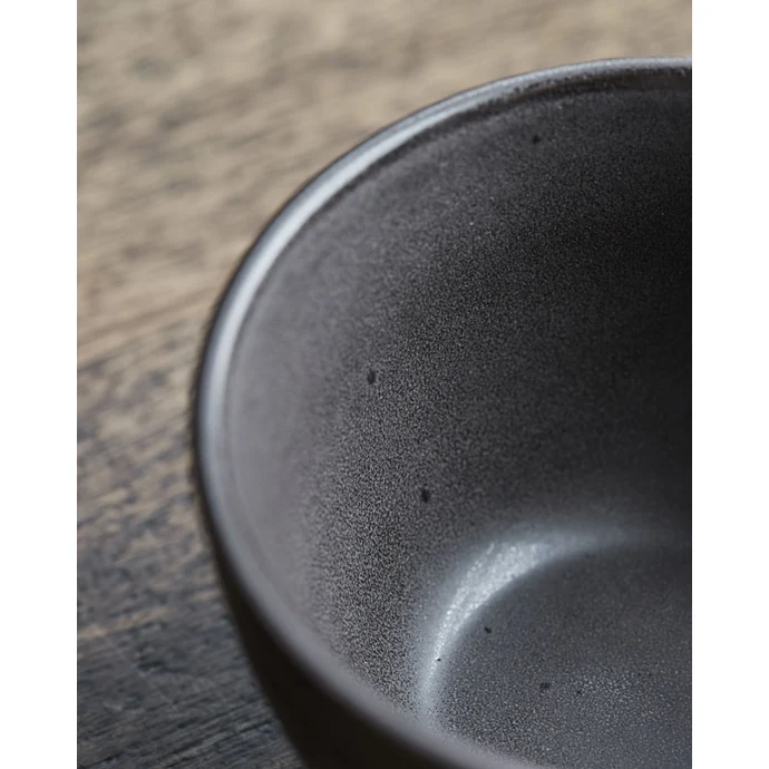 Kameninový hrnek Rustic Dark Grey 300 ml