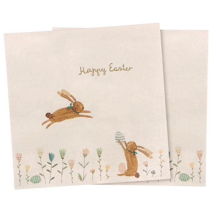 Velikonoční papírové ubrousky Happy Easter
