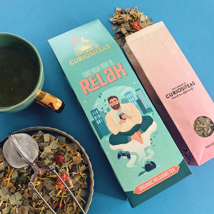 Organický bylinný čaj Relax 80g