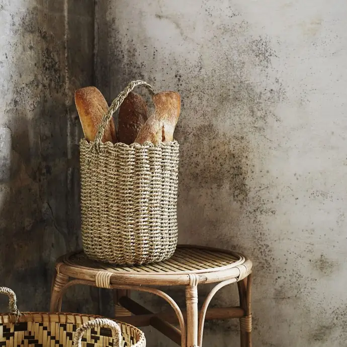 Košík z mořské trávy Bread Basket