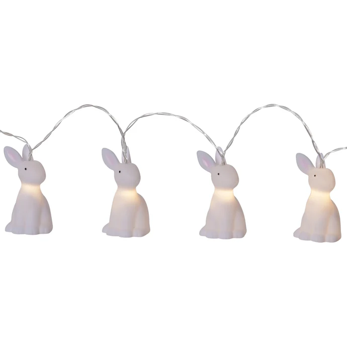 Světelný řetěz - White Rabbit