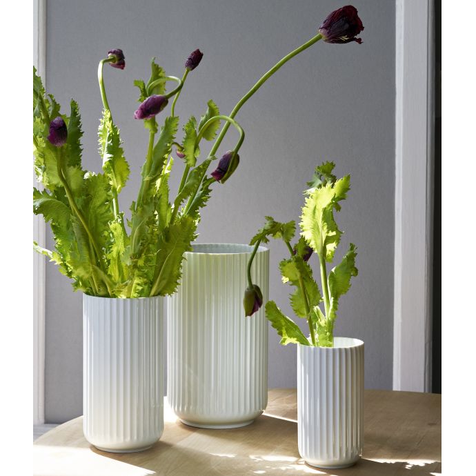 Porcelánová váza Vase White 25 cm