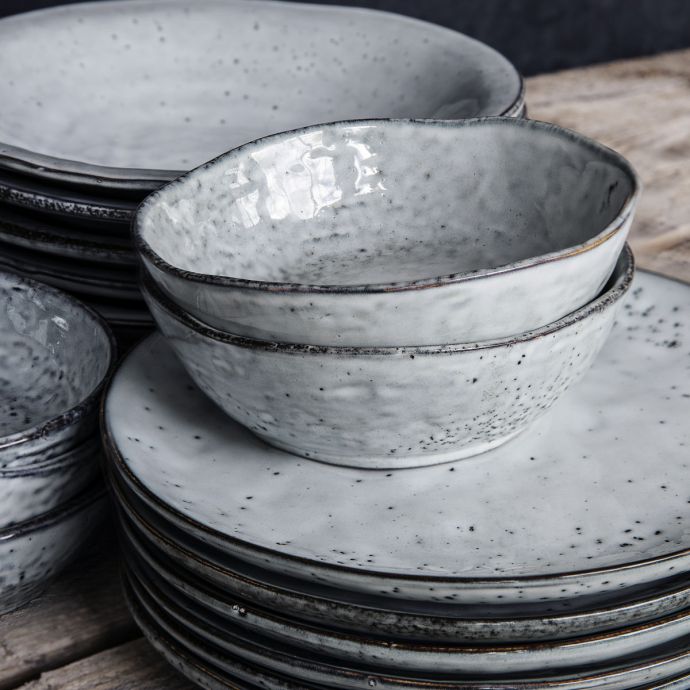 Keramický miska Rustic Grey
