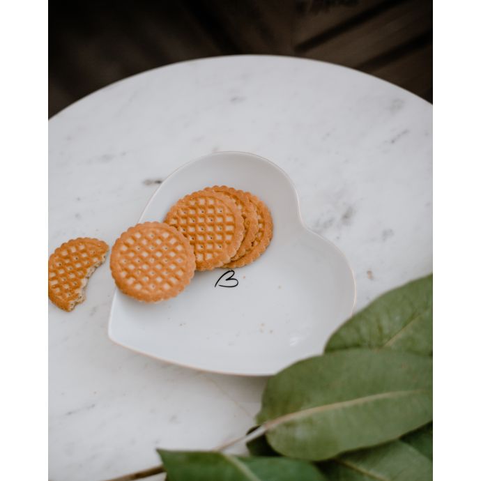 Porcelánový talířek ve tvaru srdce Srdíčko 16 cm