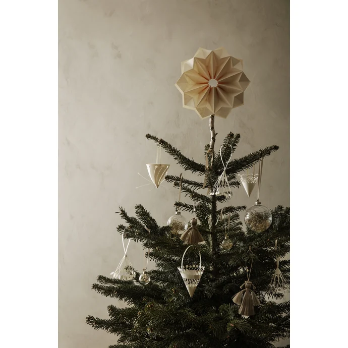Vánoční baňka Flora Ornaments - set 4 ks