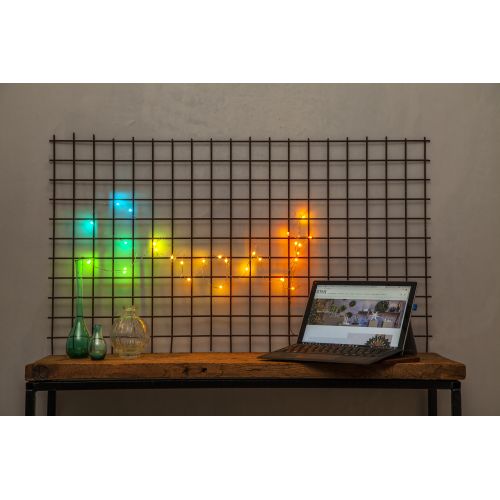 Chytrý LED světený řetěz Multicolor + White