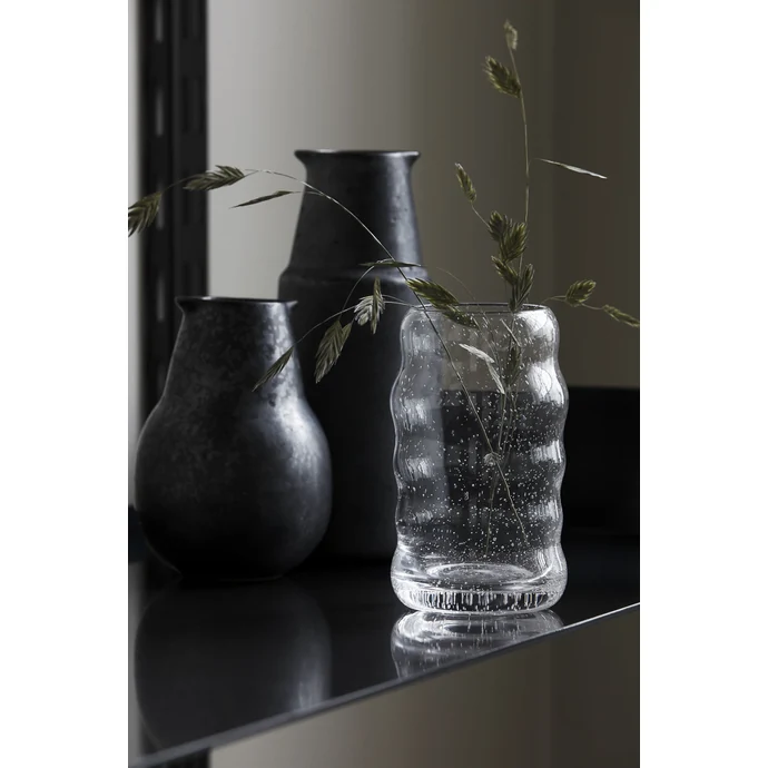 Skleněná váza Srina Clear 12 cm