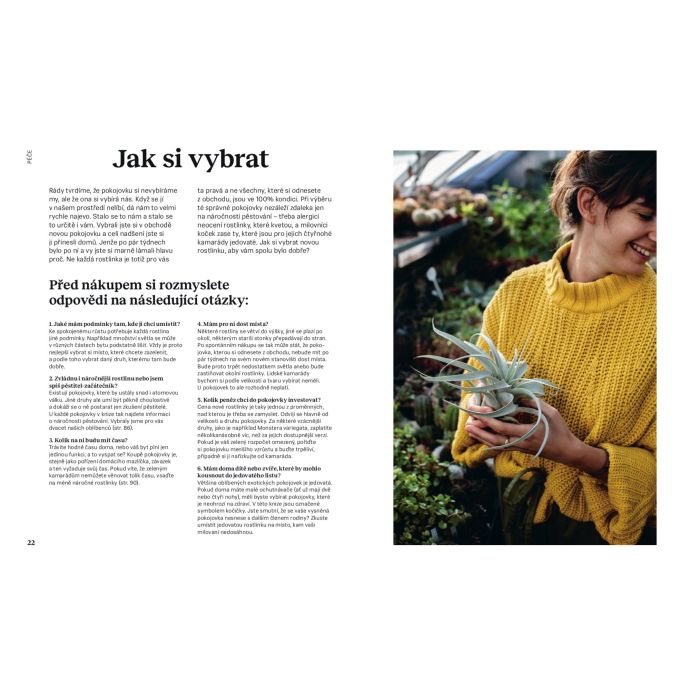 Kniha Pokojovky - Jak se o ně starat