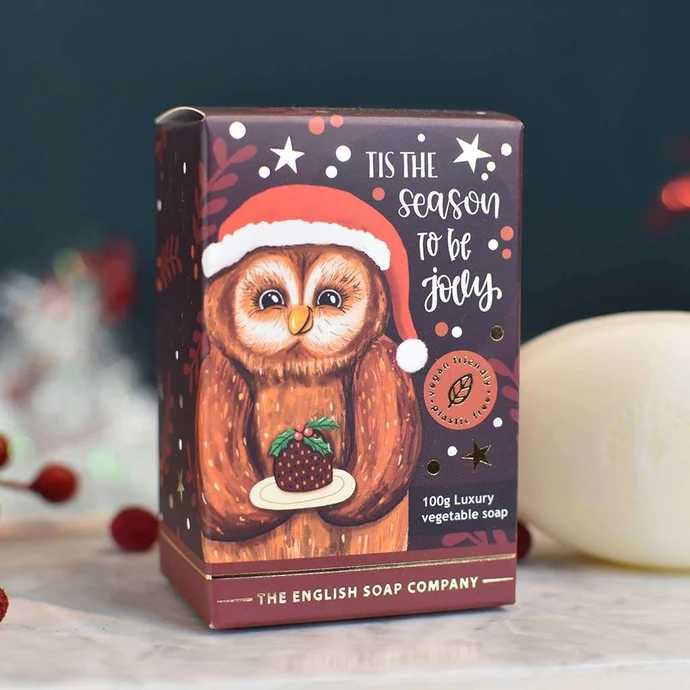 Vánoční mýdlo Christmas Owl - 100 g