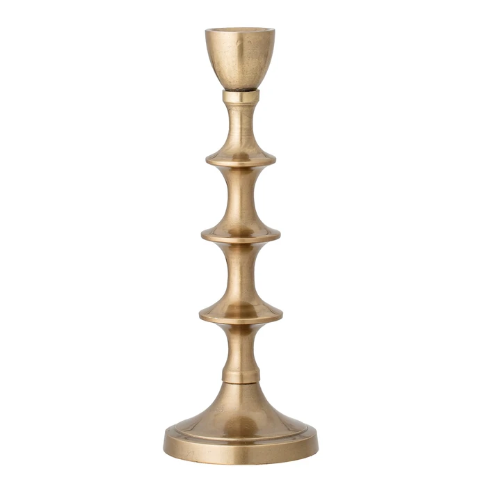 Kovový svícen Gold Candlestick