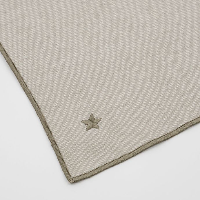 Bavlněné ubrousky Twinkle Taupe - set 4 ks