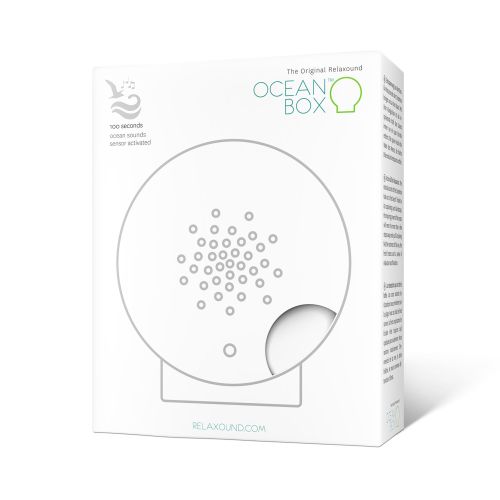 Relaxační zvuková dekorace Oceanbox Classic White