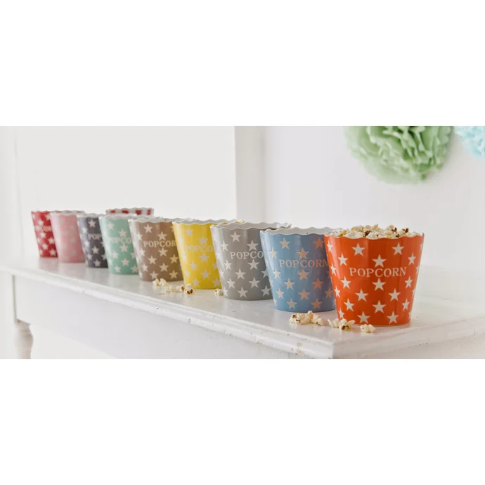 Miska Popcorn light grey star