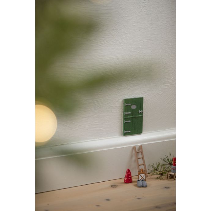 Dekorativní dvířka pro vánoční skřítky Elf Door