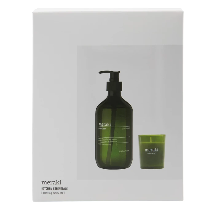 Dárková sada do kuchyně Green Herbal – set 2 ks