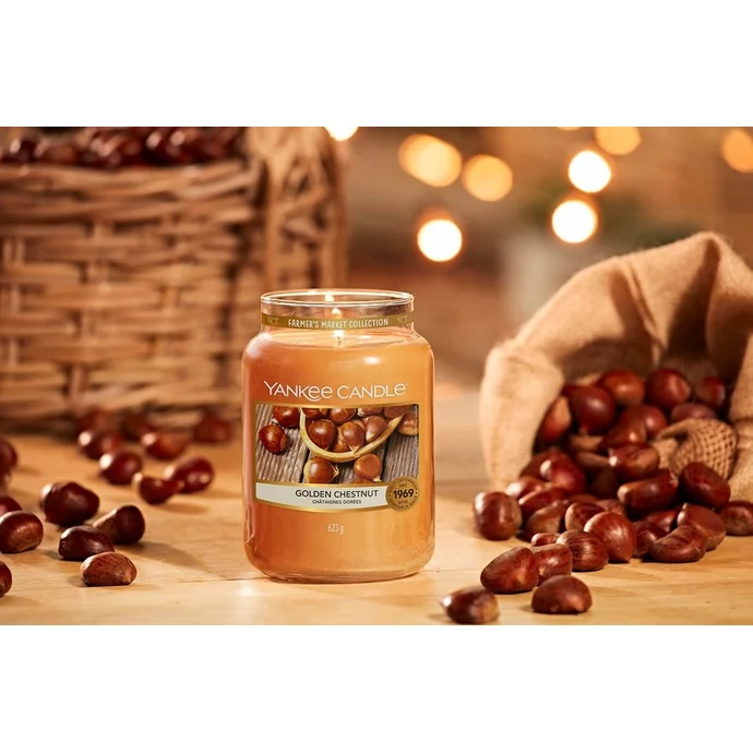 Svíčka Yankee Candle 623gr - Golden Chestnut