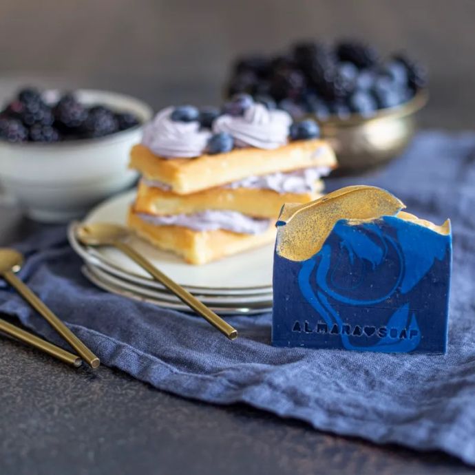 Přírodní mýdlo Blueberry Jam