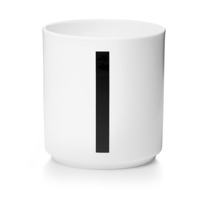 Porcelánový hrneček/dózička Letters