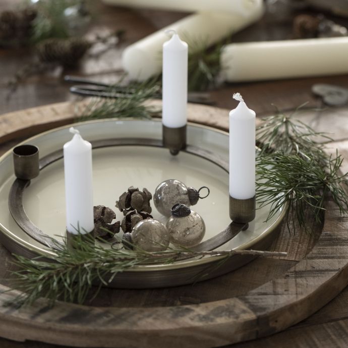Adventní svícen Dinner Candles 21 cm