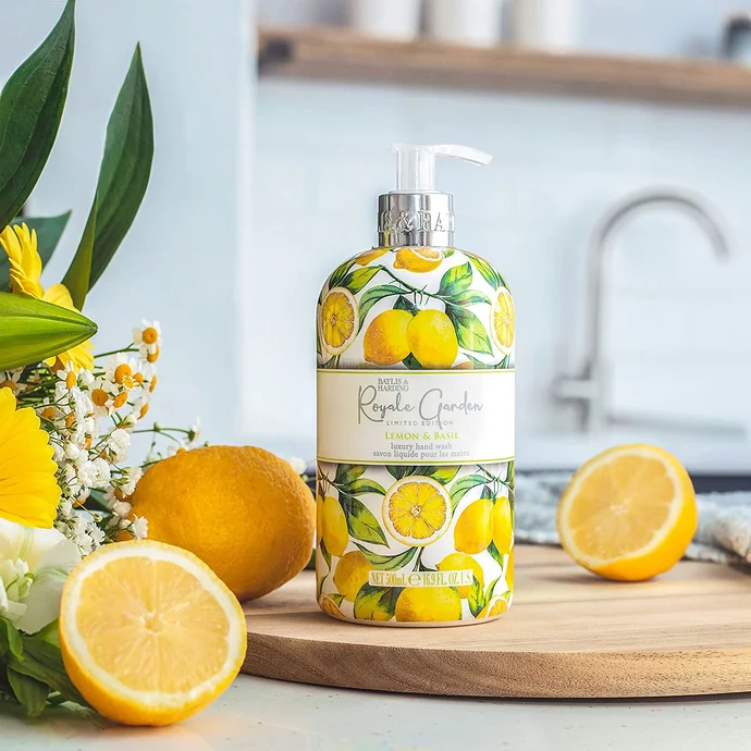 Tekuté mýdlo na ruce Lemon & Basil 500ml