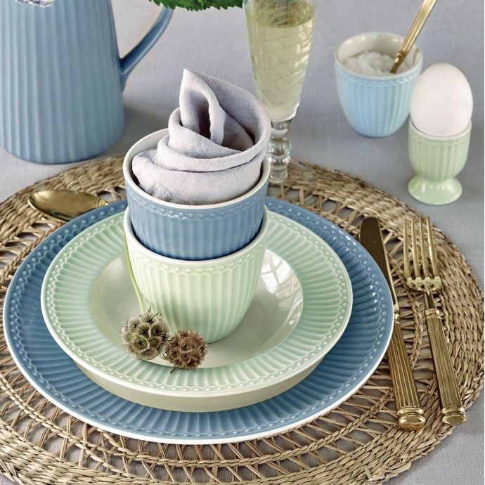 Latte cup Alice Sky Blue