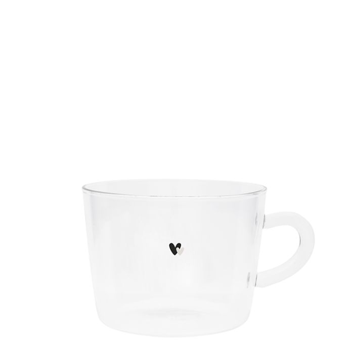 Skleněný hrnek Tea/Hearts 300 ml