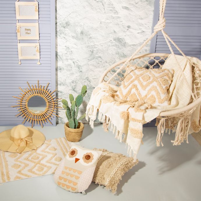 Bavlněný kobereček Blanca Tufted Zigzag