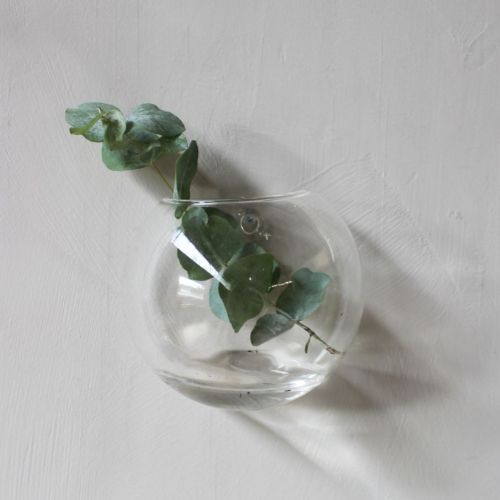 Skleněná závěsná váza RAMSÅSA 10 cm