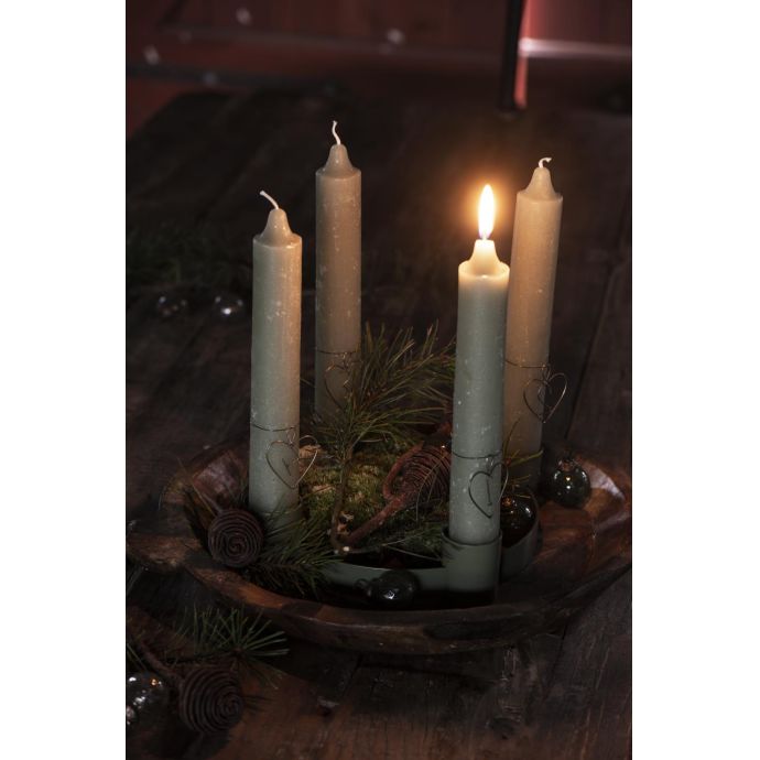 Adventní svícen Green 26 cm