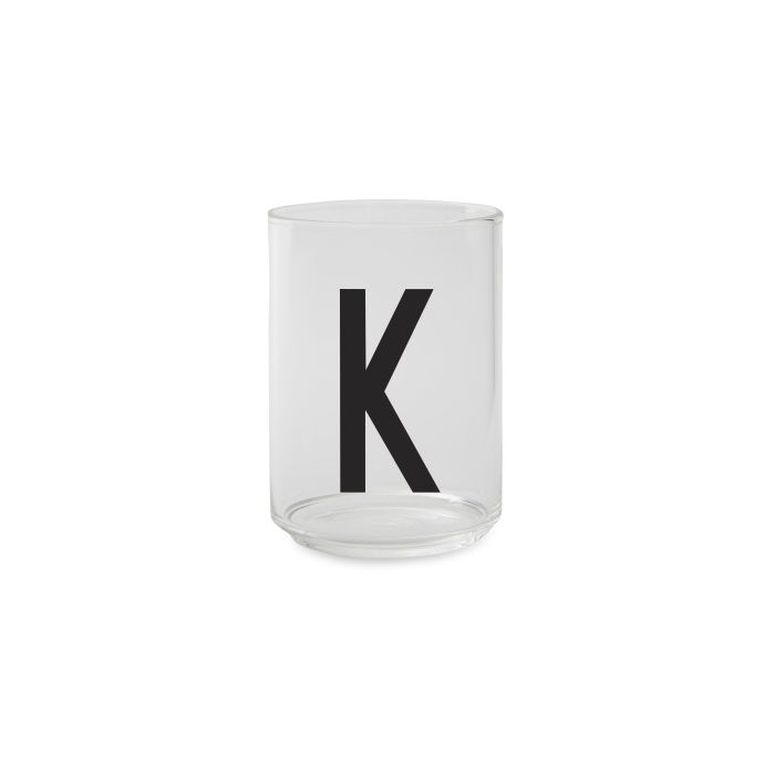 Sklenička s písmenem Letters
