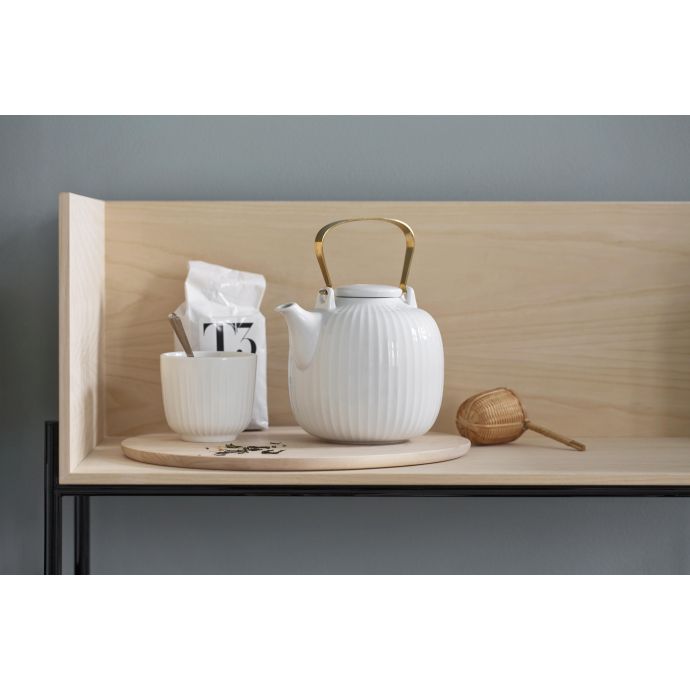 Porcelánová čajová konvice Hammershøi White