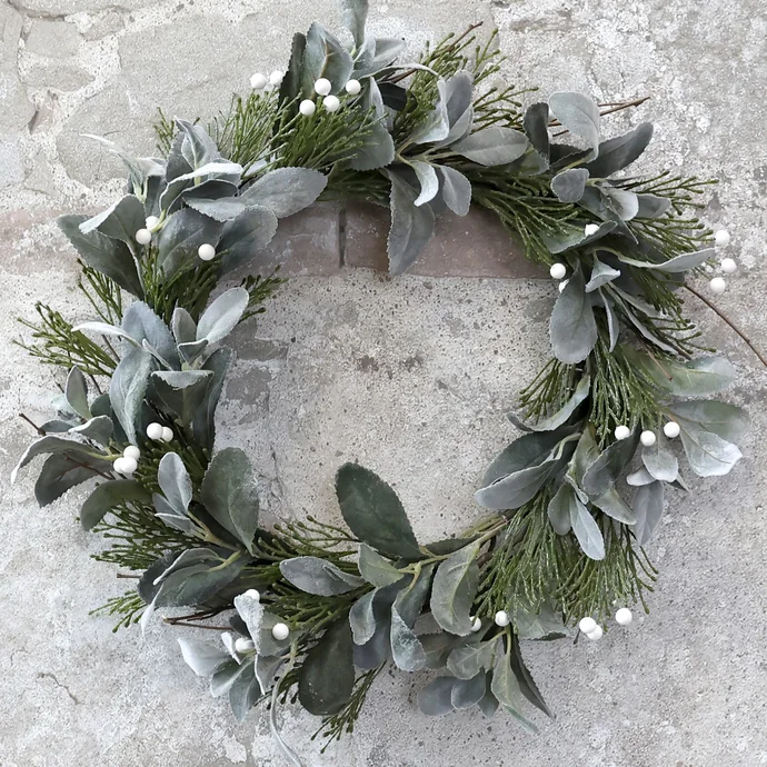 Umělý dekorativní věnec Fleur Wreath 48 cm
