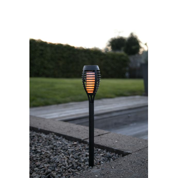 Zahradní světlo Torch Flame Mini Solar - set 24 ks
