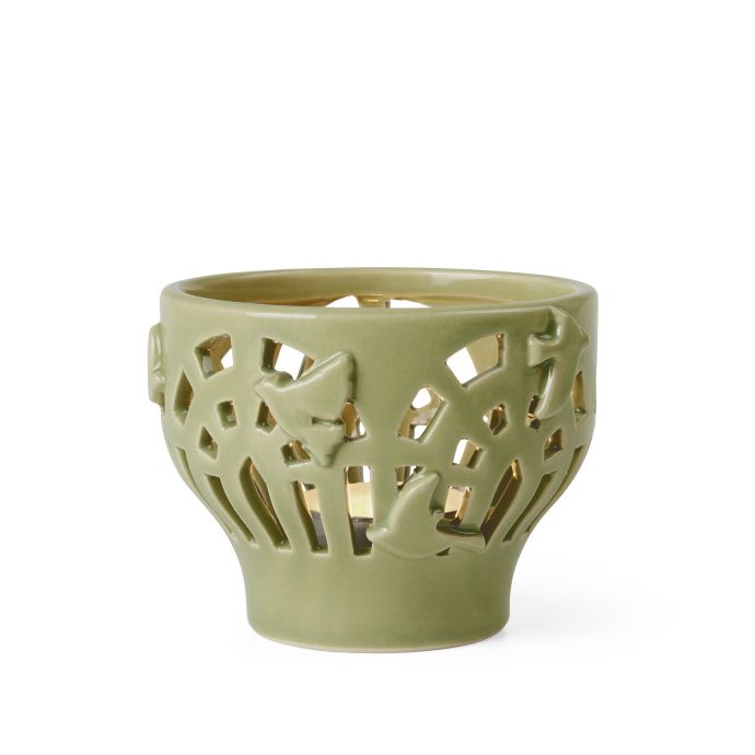 Keramický svícen na čajovou svíčku Orangery 9,5 cm