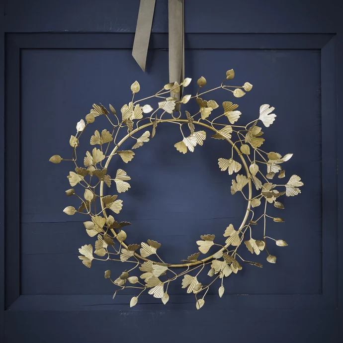 Dekorativní věnec Twigs Antique Brass 35 cm