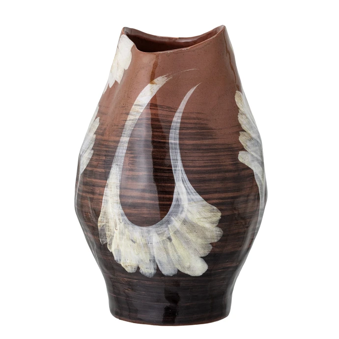 Kameninová váza Obsa Brown 30cm