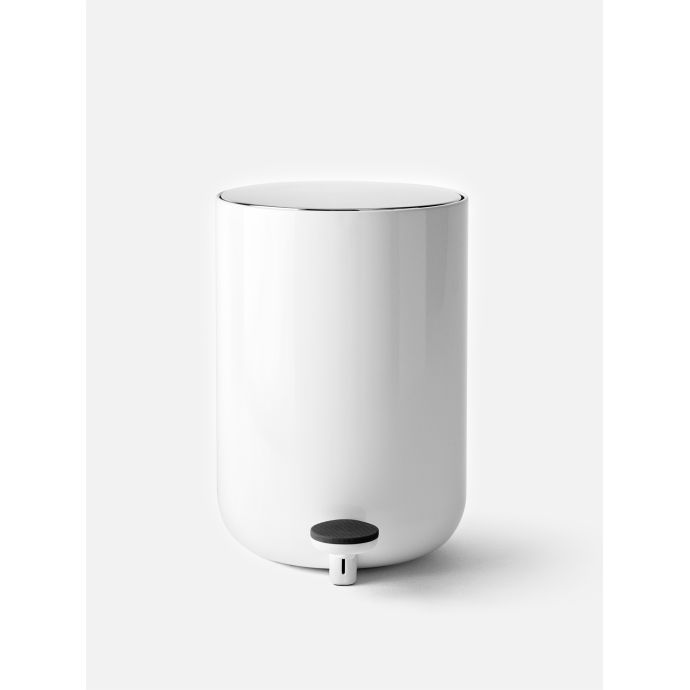Odpadkový koš Pedal White 7 l