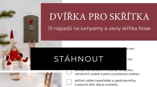 Checklist - 15 nápadů na lumpárny skřítka Nisse