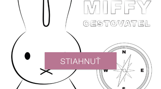 Omaľovánky - Miffy cestovateľ