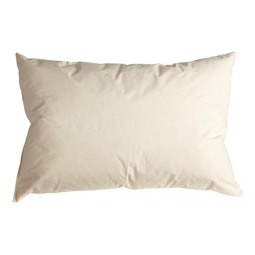 Krasilnikoff Péřová výplň polštáře 40x60cm, bílá barva, textil