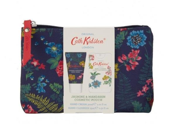Cath Kidston Dárková sada kosmetiky v taštičce Twilight Garden, modrá barva, textil