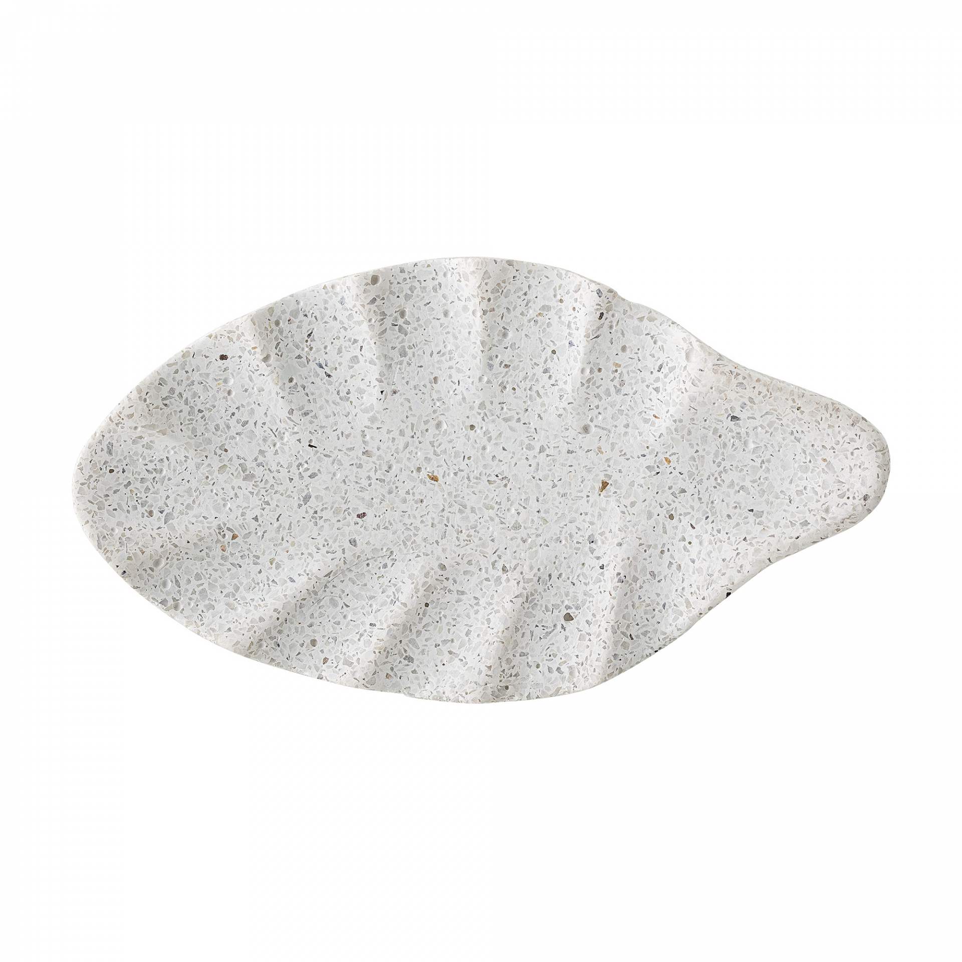 Bloomingville Dekorativní tác Freiya Sandstone, přírodní barva, kámen