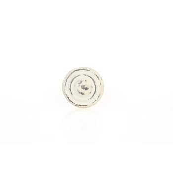 Kovová úchytka Antik white 3,5cm
