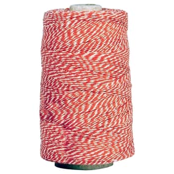 Dekorativní provázek Red/white – 10 m