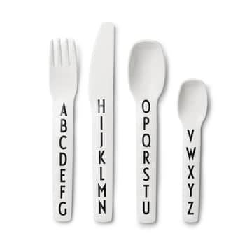 Dětský příbor Letters - set