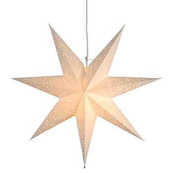 Závesná svietiaca hviezda Sensy White 50 cm