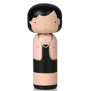 Dřevěná kokeshi panenka COCO 14,5 cm