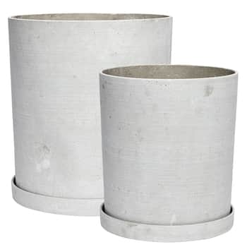 Kvetináč s miskou Concrete Screed