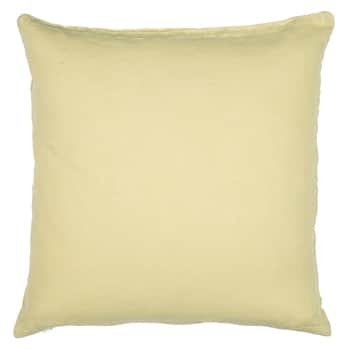 Lněný povlak na polštář Lemon Drop 50x50 cm
