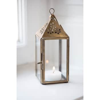 Mini lampáš Triangular Brass